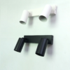 SPOT CILINDRO 2 LUCES BASE ALARGADA GU10 - 8662